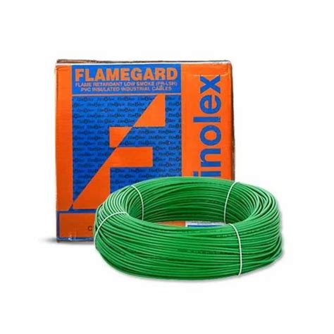 Finolex 4 Sqmm 90m Green Single Core Fr Lsh Pvc Insulated Industrial