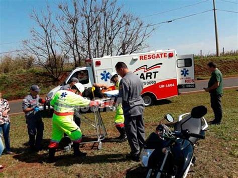 Homem Fica Ferido Ao Cair Moto Na Rodovia Raposo Tavares Em