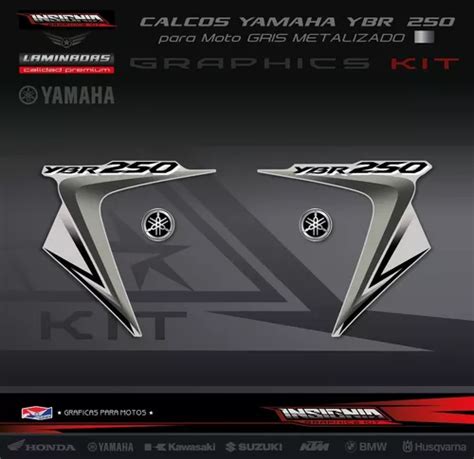 Calcos Yamaha Ybr 250 Laminadas Insignia Calcos En Venta En San