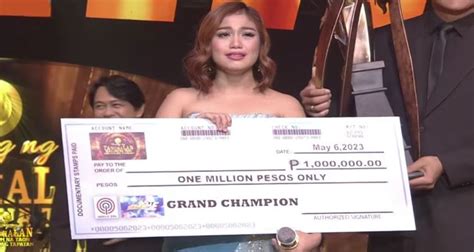 Tawag ng Tanghalan Year 6 Champion Is Lyka Estrella