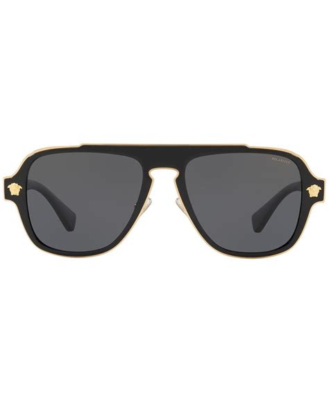 Versace Polarized Sunglasses Ve2199 56 Macy S