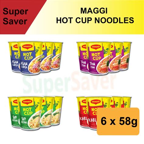 MAGGI HOT CUP NOODLES CUPS Shopee Malaysia