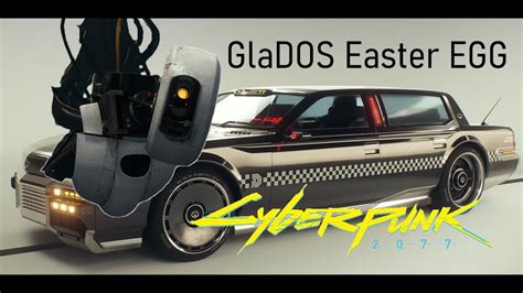 Cyberpunk 2077 Delamain Glados Portal Easter Egg Deutsch Youtube