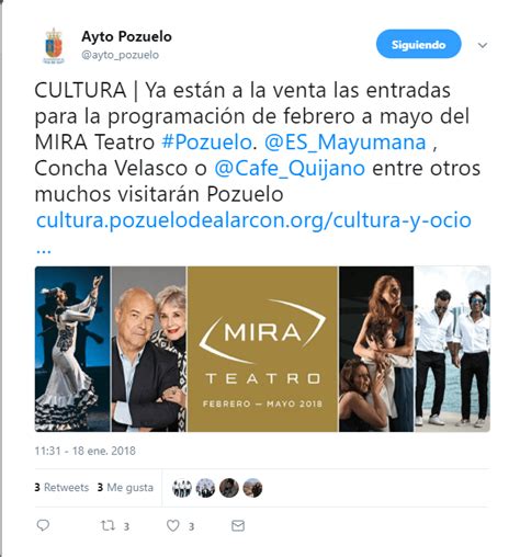 El Gobierno De Pozuelo Pasa De La Cultura No Presenta La Programaci N