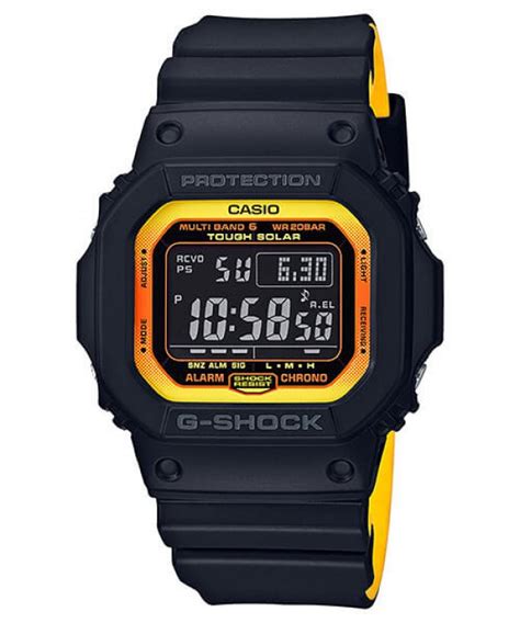 G Shock Black And Yellow Accent Sport Series G Central G Shock Fan Site