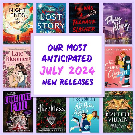 July 2024 New Book Releases – Chapter Club
