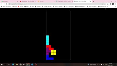 Building Tetris Game From Scratch Using Javascript Css And Html