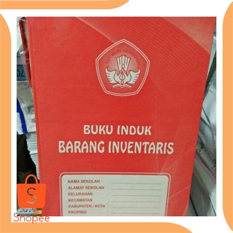 Jual Buku Induk Barang Inventaris Tools Zept Shopee Indonesia