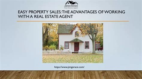 Ppt The Advantages Of Working With A Real Estate Agent Powerpoint