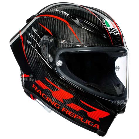 AGV Capacete Integral Pista GP RR Multi MPLK Preto Motardinn Integrais