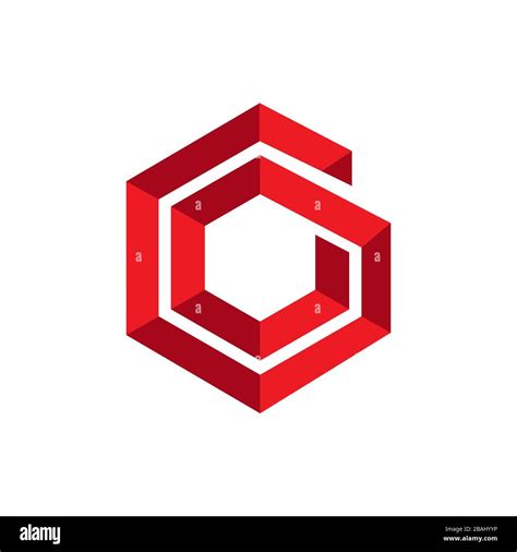 moderno vector de logotipo hexagonal geométrico elemento vectorial de