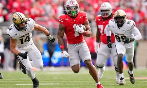 Ohio State Vs Northwestern Football Betting Line Odds Spread Week