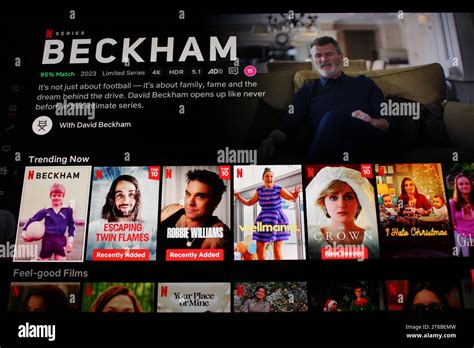 Beckham on Netflix Stock Photo - Alamy