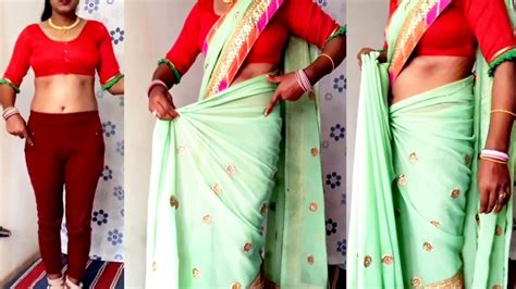 Low Waist Saree Draping Vlogs साङी पहनने का सबसे आसान तरीका Saree