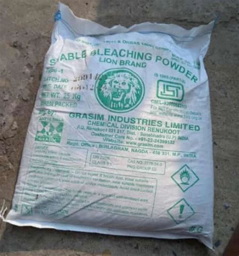 Industrial Grade Aditya Birla Bleaching Powder 25Kg At Rs 450 Bag In