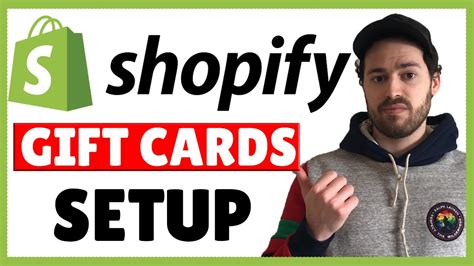 Shopify Gift Cards Tutorial How To Setup Gift Cards Setup By Step