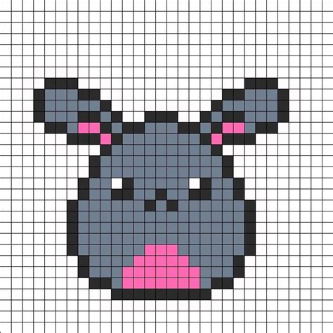 Egg Bunny Perler Bead Pattern Perler Beads Hama Beads Patterns