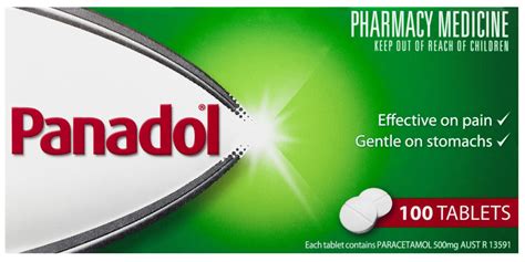 Panadol 100 Tablets Chemist Hub Pty Ltd