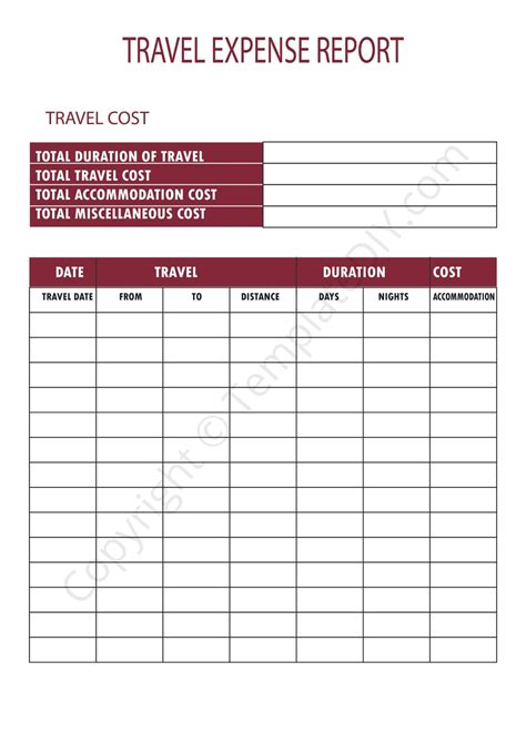 25 Printable Trip Report Template Forms Fillable Samp - vrogue.co