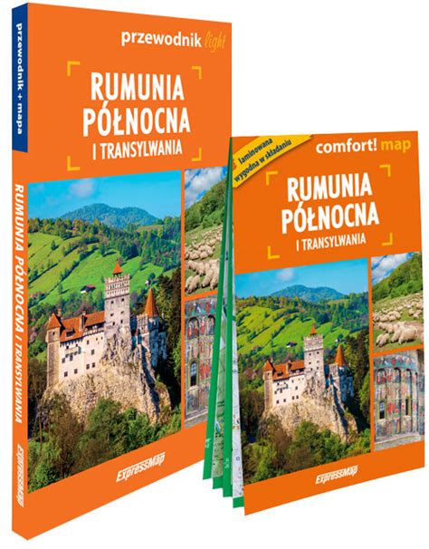 Rumunia P Nocna I Transylwania Light Przewodnik Mapa Opracowanie