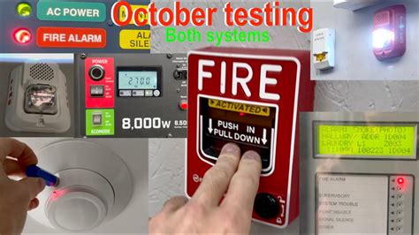 October Testing Both Fire Alarm Systems Best One Yet Emergency