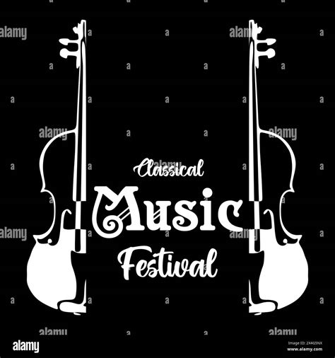 Beautiful Modern Classical Music Festival Poster Or Flyer Template Ideal For Local Events