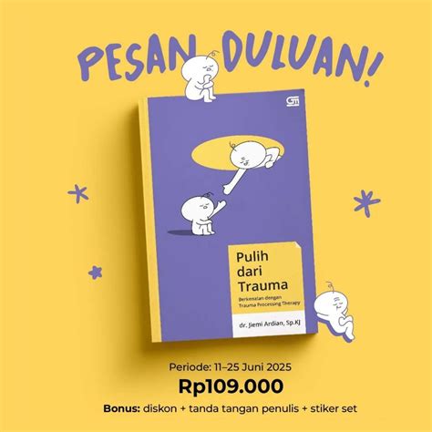 jual pulih  trauma merawat luka batin dr jiemi ardian