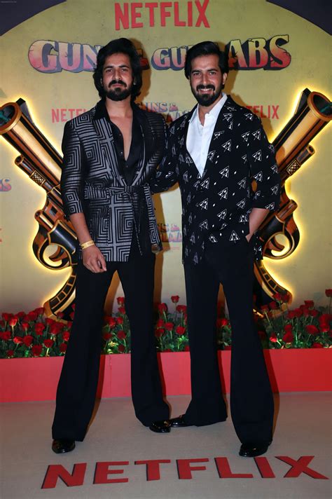 Gourav Sharma Goutam Sharma At The Premiere Of Netflix Web Series Guns