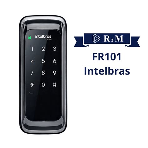 Fechadura Digital De Sobrepor Intelbras FR 101 FR101 Shopee Brasil