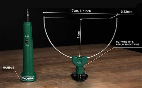 WINONS Foam Cutter WFC 0001W Hot Wire Foam Cutter Electric Styrofoam Cutter Tool With Foam