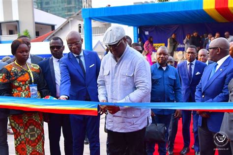 RDC le Chef de lÉtat Félix Tshisekedi inaugure un centre hospitalier