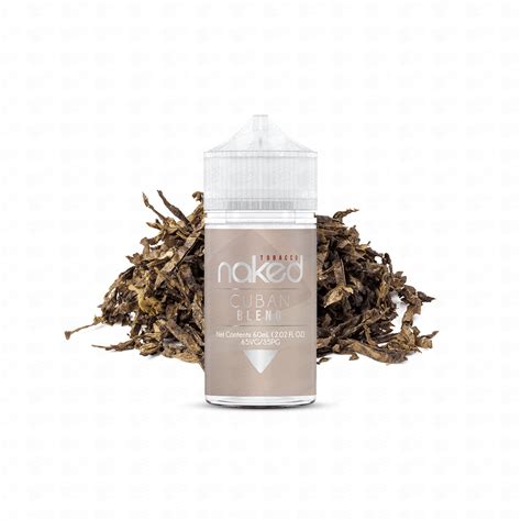 Líquido Naked Tobacco Freebase Cuban Blend VaporonBR Sua Vape