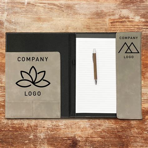 Company Logo Portfolio, Engraved Padfolio, Corporate Gifts