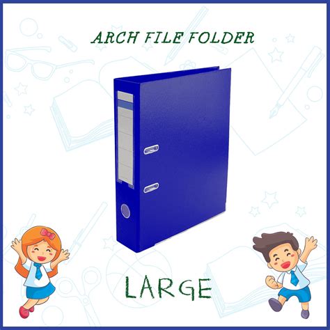 Lever Arch File Folder With Ring Binder Can Fit A4 And Long Size