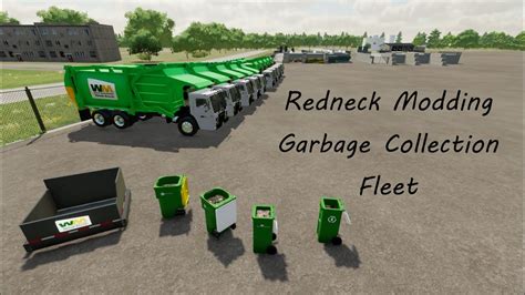 FS22 Trash Collection Pack With Commercial Dumpster YouTube