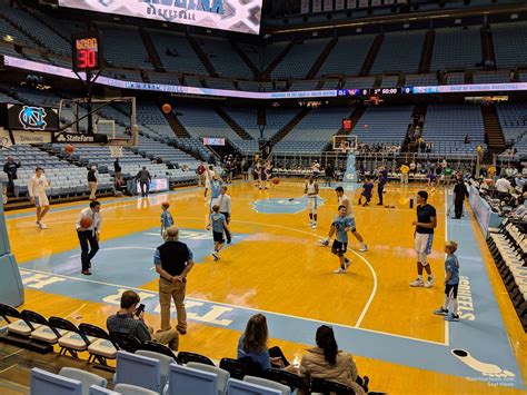 Section 101 At Dean Smith Center