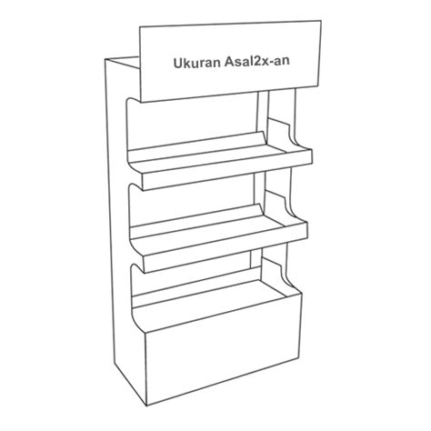 Cara Menghitung Ukuran Floor Display Rak Display Indonesia