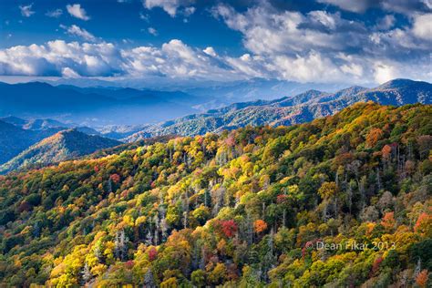 Wallpaper Blue Autumn Trees Sky Orange Sunlight Mountains