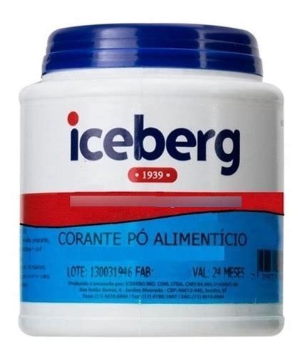 Corante Em P Aliment Cio G Iceberg Amarelo Parcelamento Sem Juros