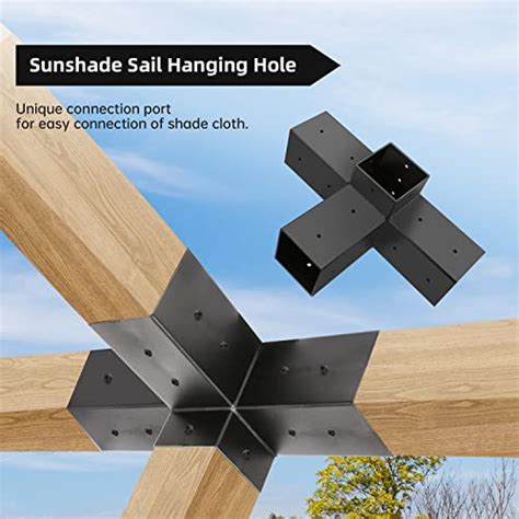 Grehitk Pergola Kit Pergola Brackets Way Right Angle Corner Bracket