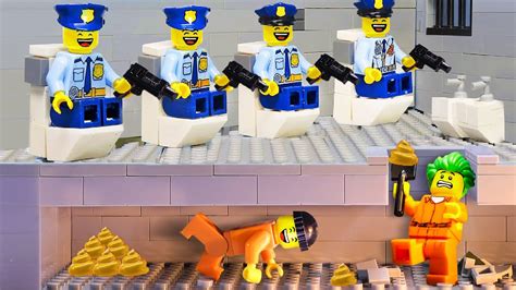 Dig A Tunnel And Escape Prison Together Lego Police Prison Break