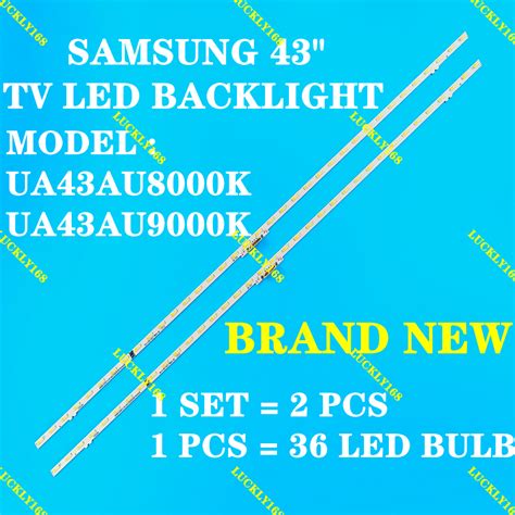 SAMSUNG UA43AU8000K UA43AU9000K TV LED BACKLIGHT BAR READY STOCK