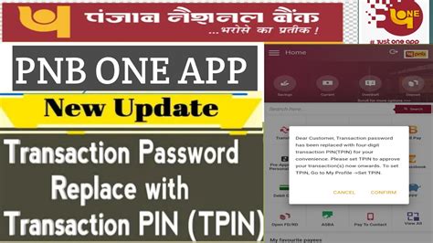 How To Set Tpin In Pnb One App Tpin Kaise Set Kare Pnb Mein Reset