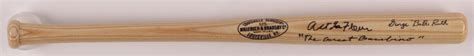 Art LaFleur Signed The Sandlot Babe Ruth Louisville Slugger Mini