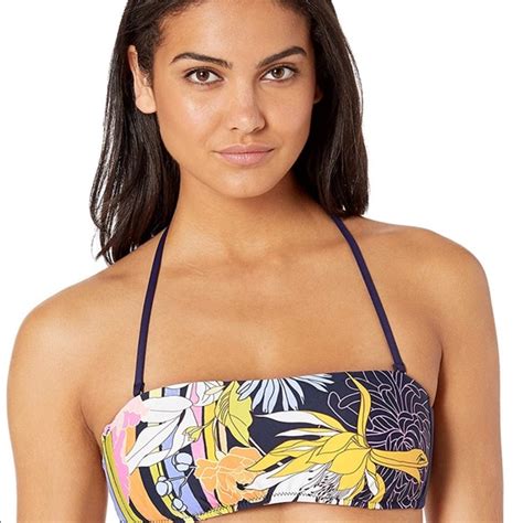 Trina Turk Swim Trina Turk Womens Hipster Bikini Swimsuit Top S