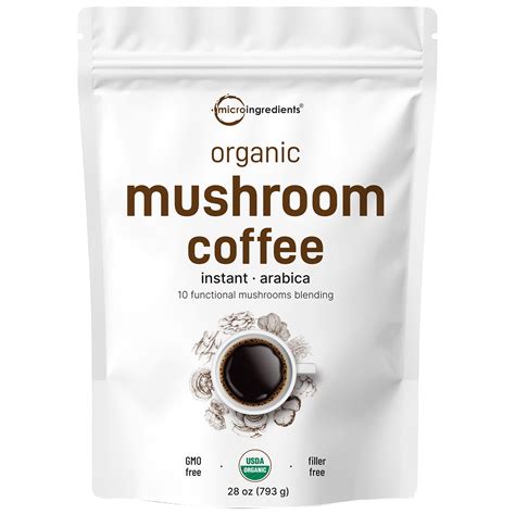 Best Mushroom Coffee: Organic Lion's Mane Mushroom Instant Blend