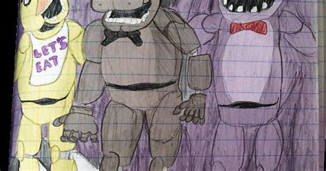 FNAF 1 fan art : fivenightsatfreddys