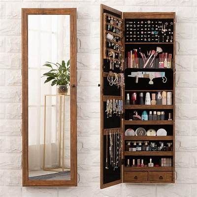 Wall Mounted Jewelry Cabinet Wall Mounted Jewelry Armoire Jewelry