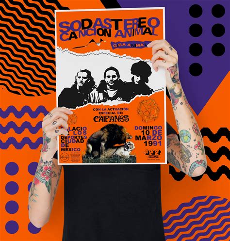 Soda Stereo Posters Various Designs Etsy