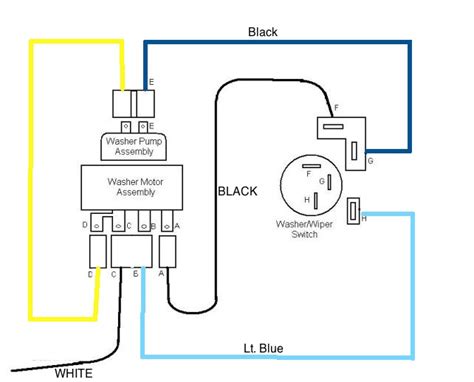 Wiper Motor Vacuum Hose Diagram